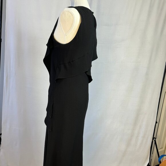 Judith and Charles Sleeveless Black Midi Dress - Picture 6 of 15